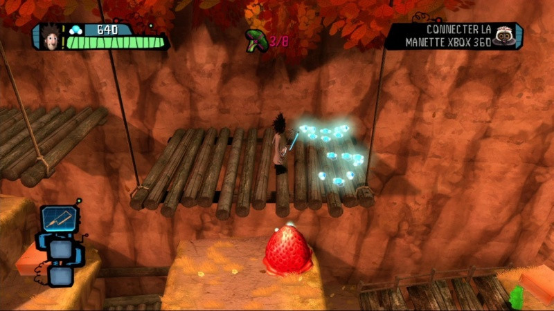 Игра Облачно, осадки в виде фрикаделек (Xbox 360) б/у, Полностью Английский