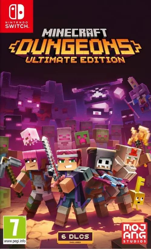 Игра Minecraft Dungeon - Hero Edition (Nintendo Switch) б/у, Русские Субтитры