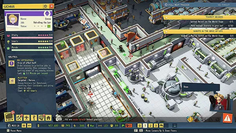 Игра Evil Genius 2: World Domination (PS5) б/у, Русские Субтитры