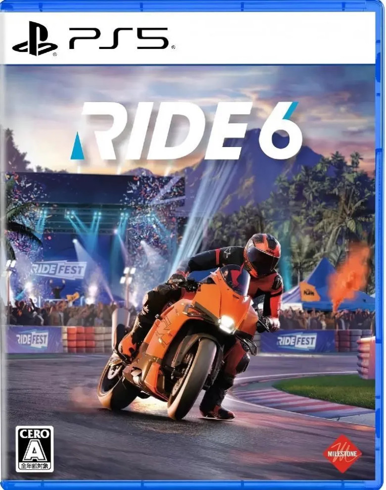 Игра Ride 6 (PS5) б\у, Полностью на английском