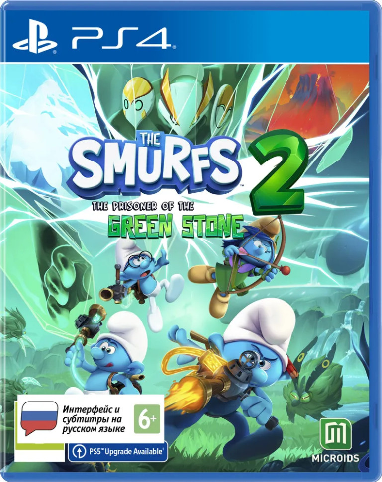 Игра The Smurfs 2: The Prisoners of the Green Stone (PS4) б/у, Русские Субтитры купить за 2199.0000