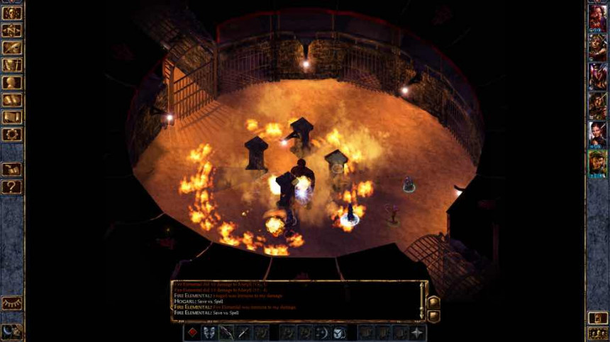 Игра Baldur's Gate 1/2: Enhanced Edition (PS4) Полностью Английский