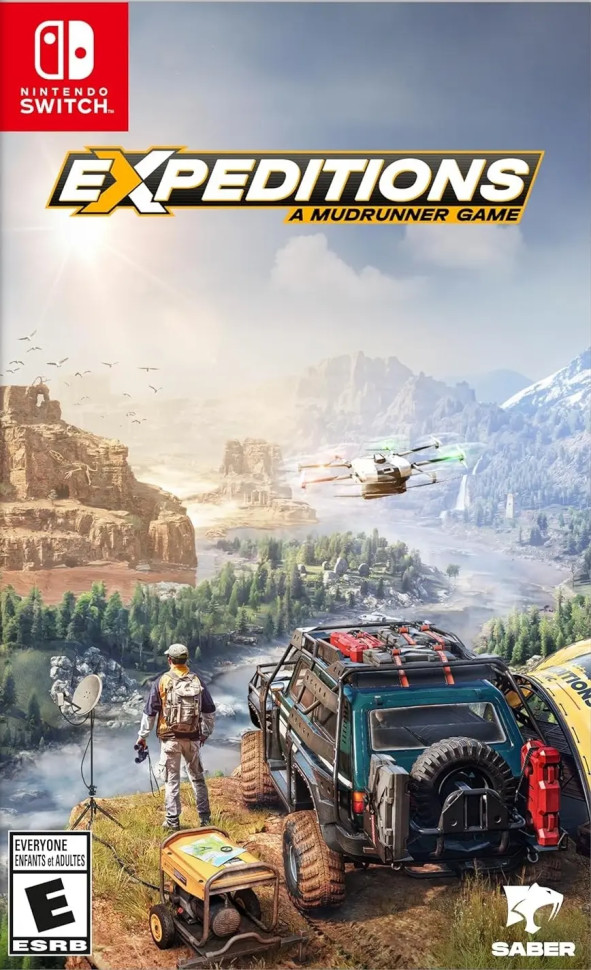 Игра Expeditions: A MudRunner Game (Nintendo Switch) б/у, Русские Субтитры