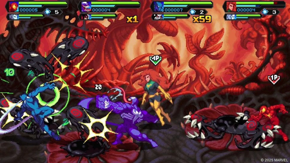 Игра Marvel Cosmic Invasion (PS5) б\у, Субтитры на русском