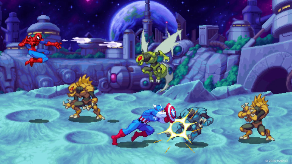 Игра Marvel Cosmic Invasion (PS5) б\у, Субтитры на русском