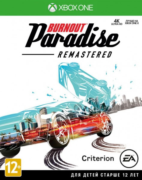 Игра Burnout Paradise Remastered (Xbox one) б/у, Полностью Русский