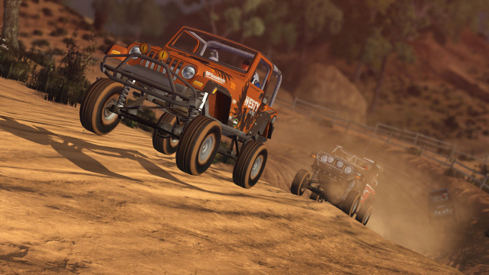 Игра Baja: Edge of Control HD (PS4) б/у, Полностью Английский