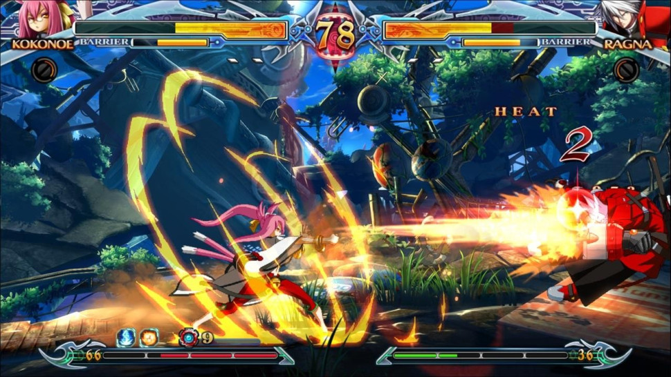 Игра BlazBlue Chronophantasma Extend (PS4) б/у, Полностью Английский
