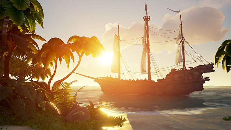 Игра Sea of Thieves (Xbox one) б/у, Русские Субтитры