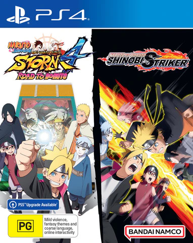 Игра Naruto Shippuden: Ultimate Ninja Storm 4 - Road to Boruto + Naruto to Boruto: Shinobi Striker Compilation (PS4) б/у, Русские Субтитры