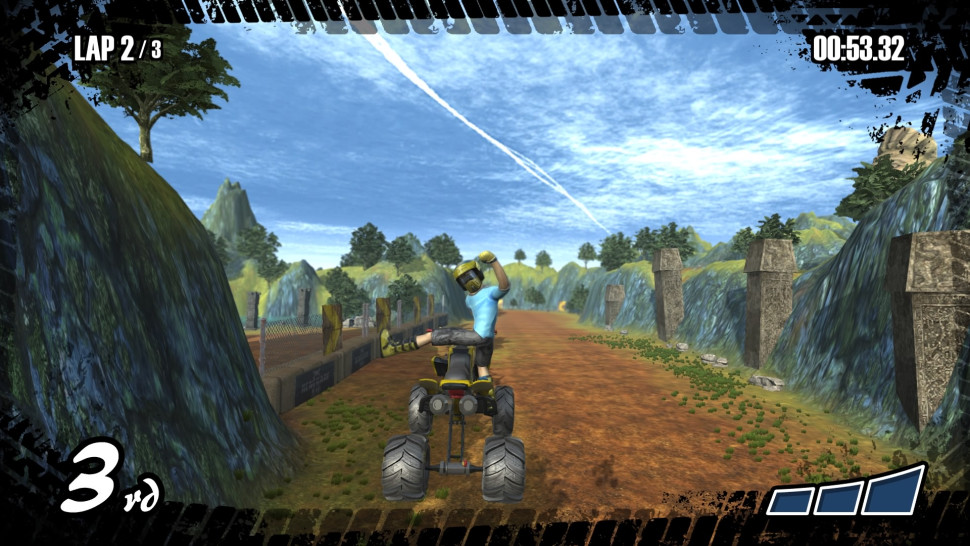 Игра ATV Renegades (PS4) б/у, Полностью Английский