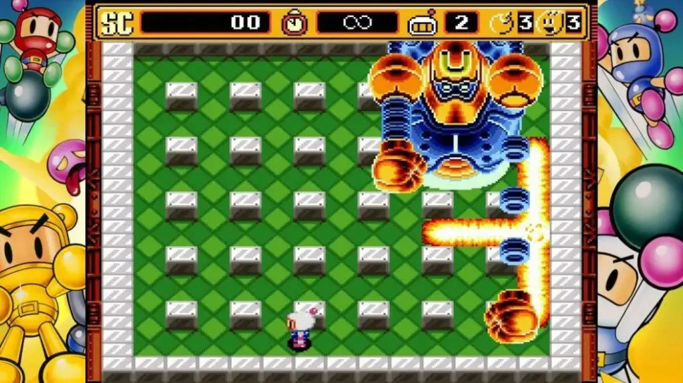 Игра Super Bomberman Collection (PS5) б\у, Полностью на английском