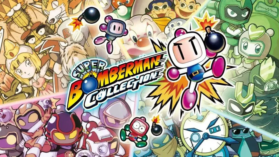 Игра Super Bomberman Collection (PS5) б\у, Полностью на английском
