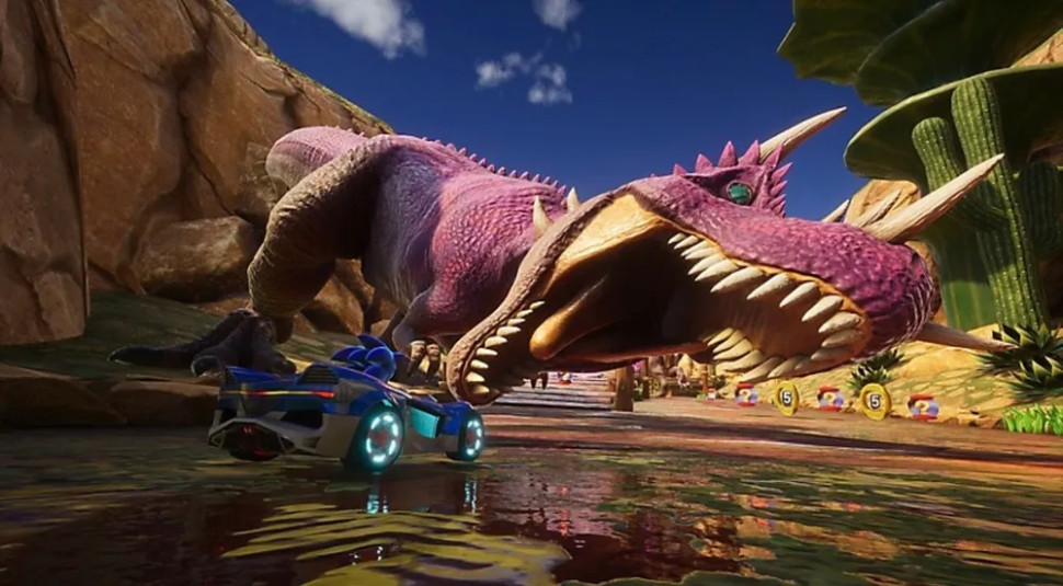 Игра Sonic Racing: CrossWorlds (PS4) Субтитры на русском
