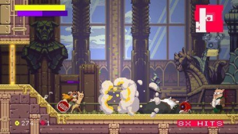 Игра SuperEpic: The Entertainment War Badge Edition (PS4) б/у, Полностью Английский