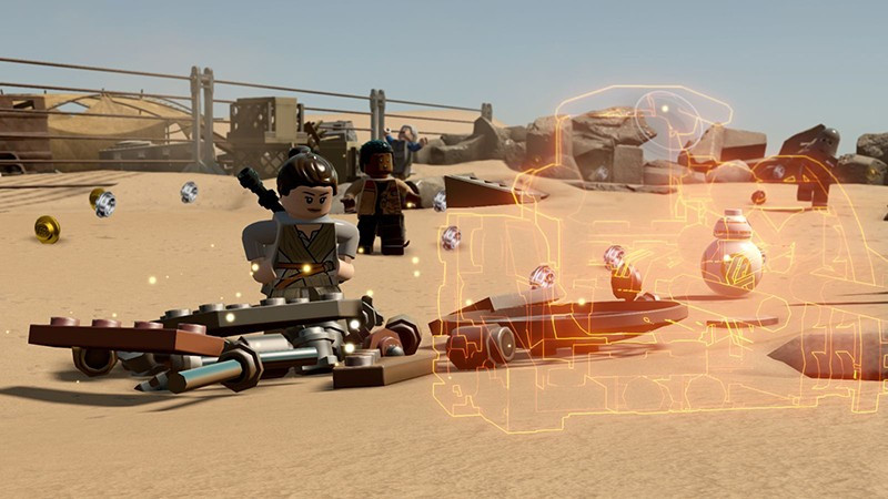 Игра LEGO Звездные войны: Пробуждение Силы (PS4) б/у, Русские Субтитры