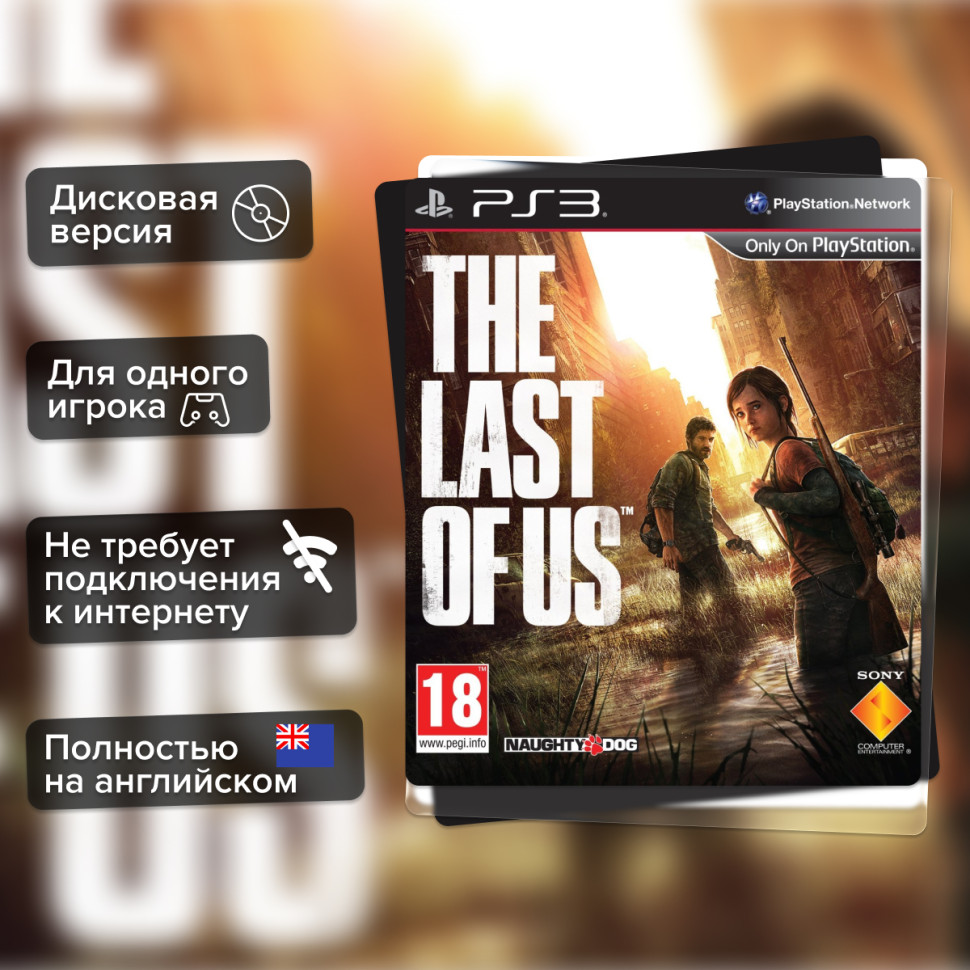 Игра Одни из нас (The Last of Us ) (PS3) б/у, Полностью на английском купить за 699.0000