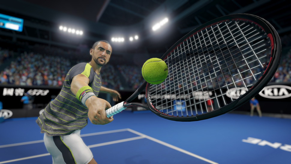 Игра AO Tennis 2 (PS4) б/у, Полностью Английский