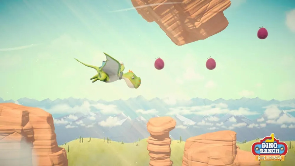 Игра Dino Ranch: Ride to the Rescue (Nintendo Switch) б\у, Русские Субтитры