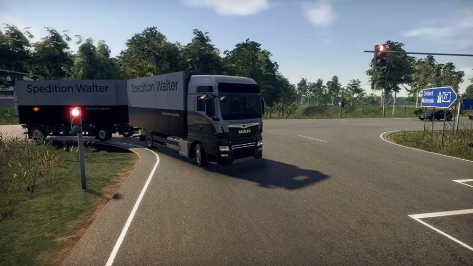 Игра On the Road Truck Simulator (PS5) Полностью Английский