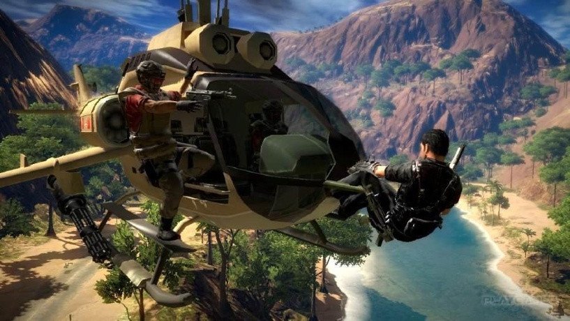 Игра Ultimate Action Triple Pack (Just Cause 2, Sleeping Dogs, Tomb Raider) (Xbox 360)