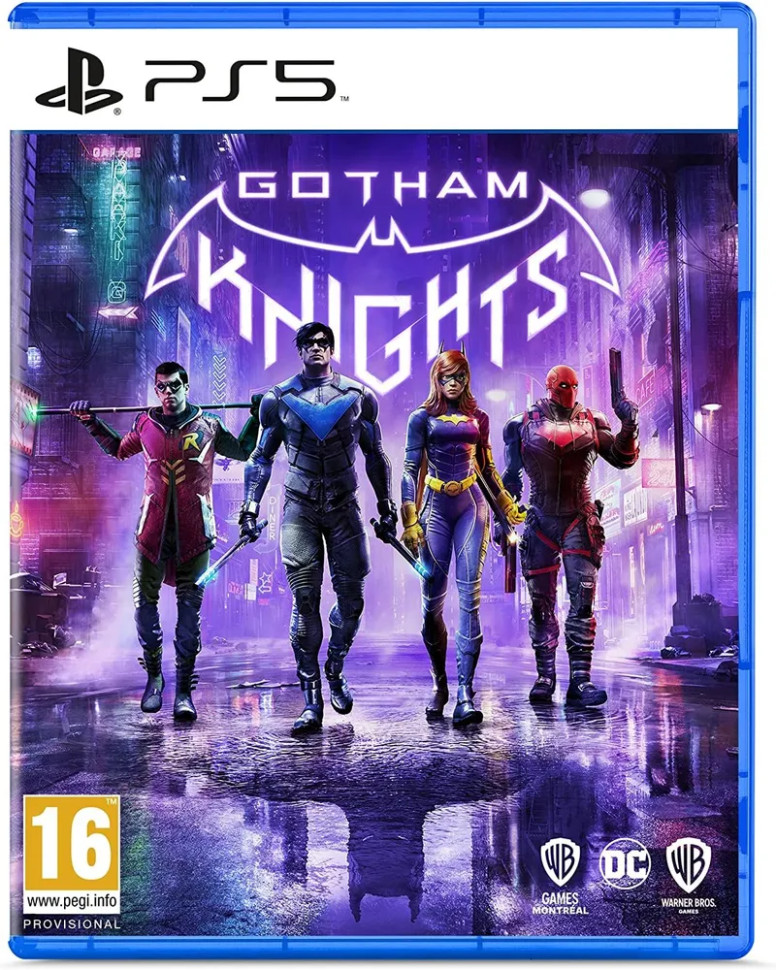 Игра Gotham Knights (PS5) Полностью Английский купить за 1249.0000