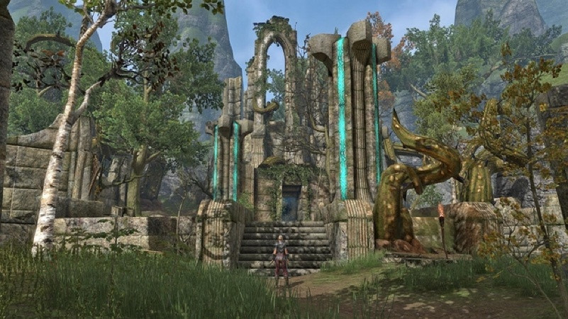 Игра The Elder Scrolls Online: Tamriel Unlimited (PS4) б/у, Полностью Английский