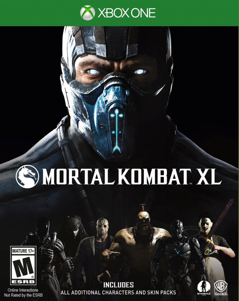Игра Mortal Kombat XL (Xbox one) б/у, Русские Субтитры