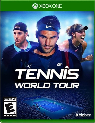 Игра Tennis World Tour (Xbox one) б/у, Русские Субтитры