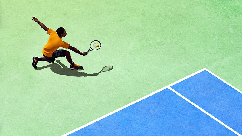 Игра Tennis World Tour (Xbox one) б/у, Русские Субтитры