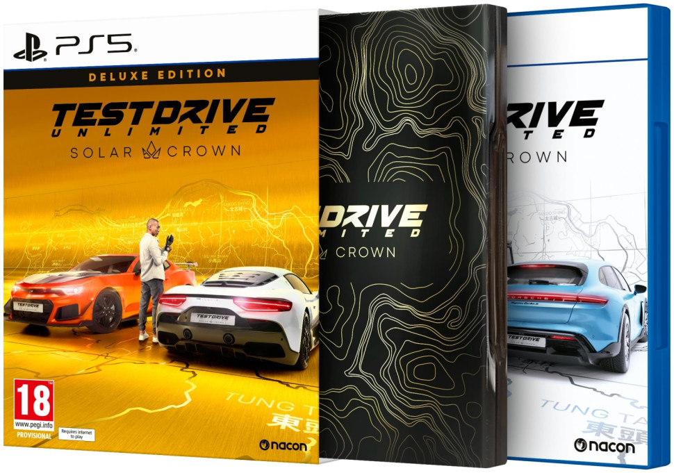 Игра Test Drive Unlimited Solar Crown Deluxe Edition (PS5) Русские Субтитры