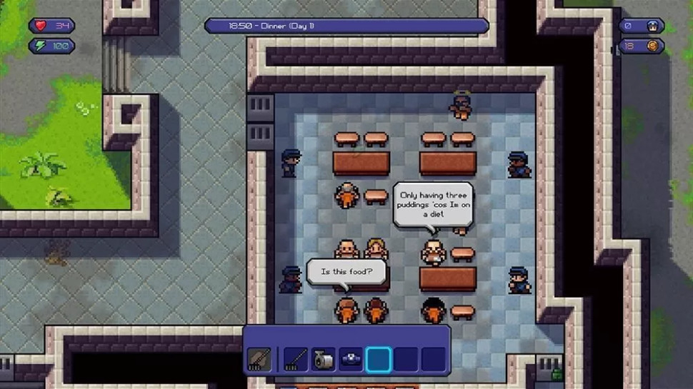 Игра The Escapists + The Escapists 2 (PS4) б/у, Русские Субтитры