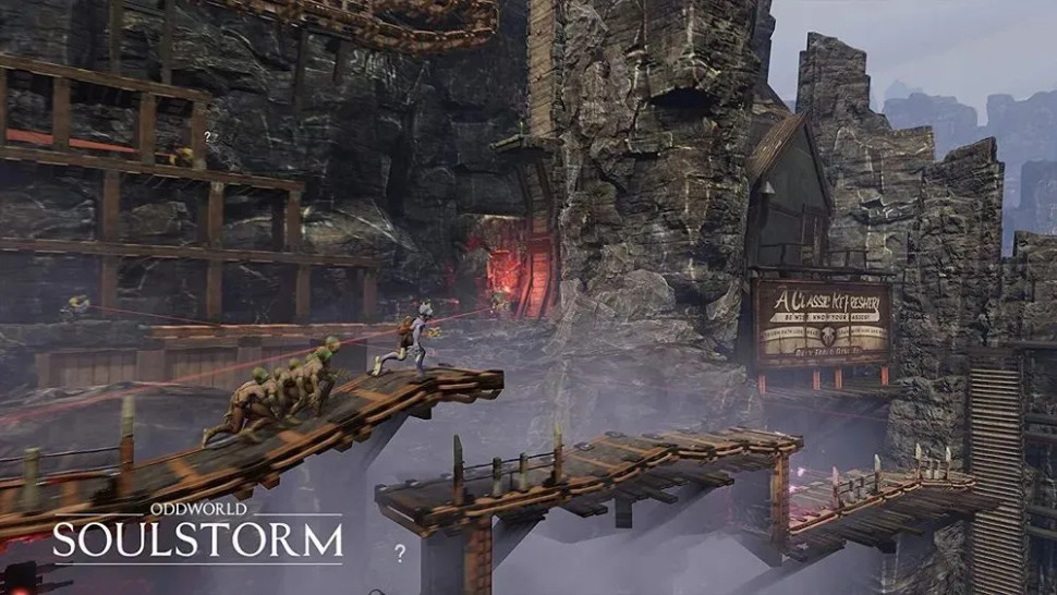 Игра Oddworld: Soulstorm (PS5) б\у, Русские Субтитры