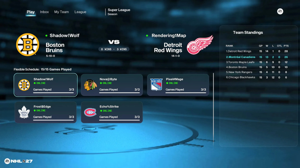 Игра EA Sports NHL 27 (PS5) Полностью на английском