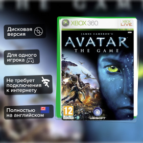 Игра James Cameron's Avatar: The Game (Xbox 360) б/у, Полностью Английский