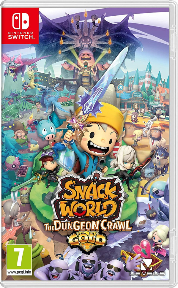 Игра Snack World: The Dungeon Crawl - Gold (Nintendo Switch) б/у, Полностью Английский