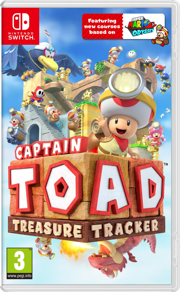 Игра Captain Toad: Treasure Tracker (Nintendo Switch) б/у, Полностью Английский