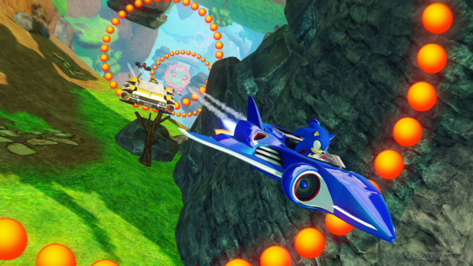 Игра Sonic & All-Star Racing (Xbox 360) б/у, Полностью Английский