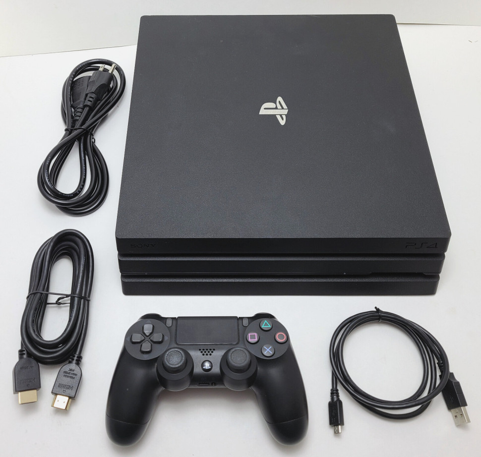 Sony PlayStation 4 (PS4 PRO 1Tb) Black
