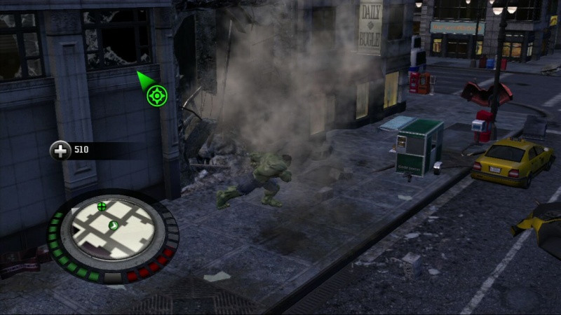 Игра The incredible Hulk (Xbox 360) б/у, Полностью Английский