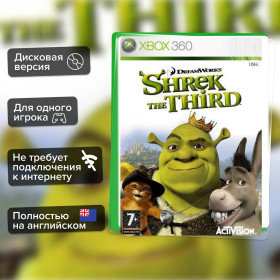 Игра Shrek The Third (Xbox 360) б/у, Полностью Английский