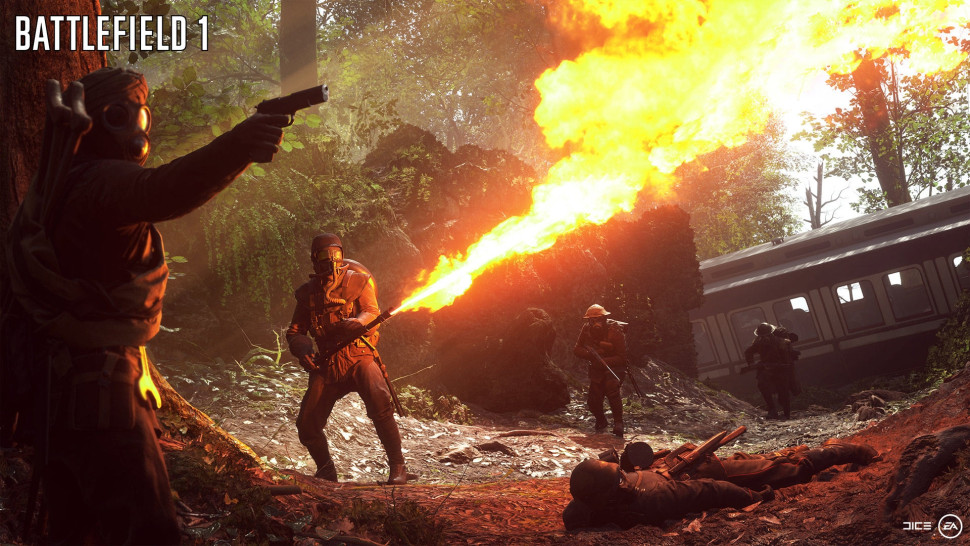 Игра Battlefield 1 (PS4) б/у, Полностью Русский
