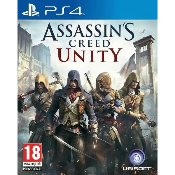 Игра Assassin's Creed: Единство (PS4) Англ. б/у, Полностью Английский