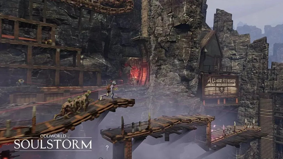 Игра Oddworld: Soulstorm (PS4) б\у, Русские Субтитры
