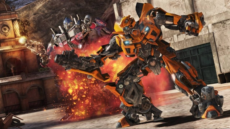 Игра Transformers Dark of The Moon (Xbox 360) б/у, Полностью Английский
