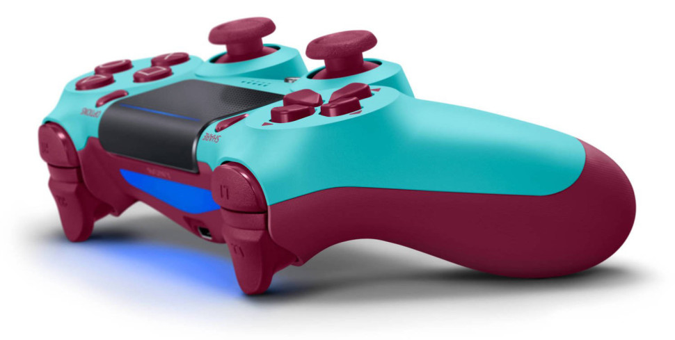 Геймпад (Джойстик) для PS4 V2 Blue Berry (Replica)