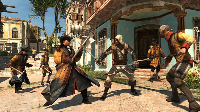 Игра Assassin’s Creed: Мятежники. Коллекция (Nintendo Switch) б/у, Полностью Русский