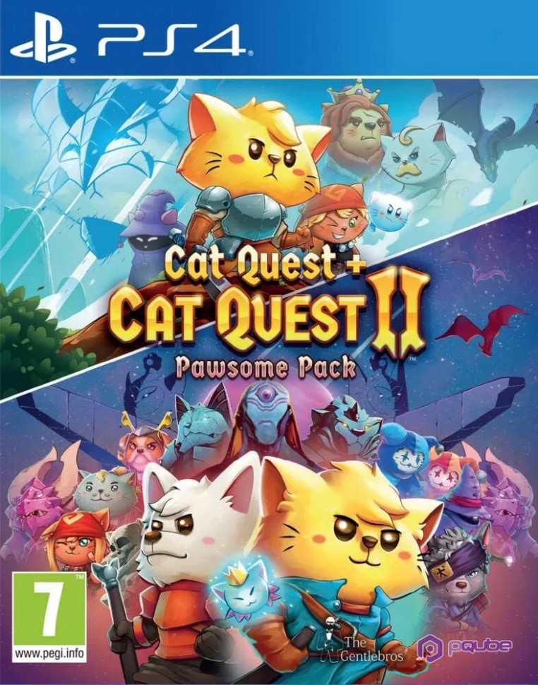 Игра Cat Quest + Cat Quest II (PS4) б/у, Полностью Английский купить за 1799.0000