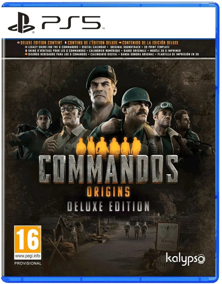 Игра Commandos Origins Deluxe Edition (PS5) Субтитры на русском