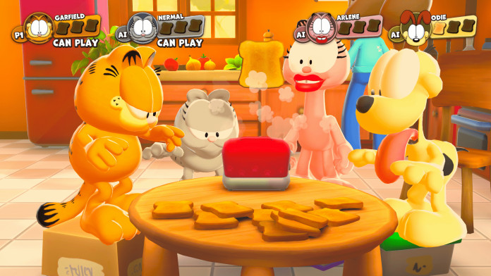 Игра Garfield Lasagna Party (Xbox One) б/у, Русские Субтитры